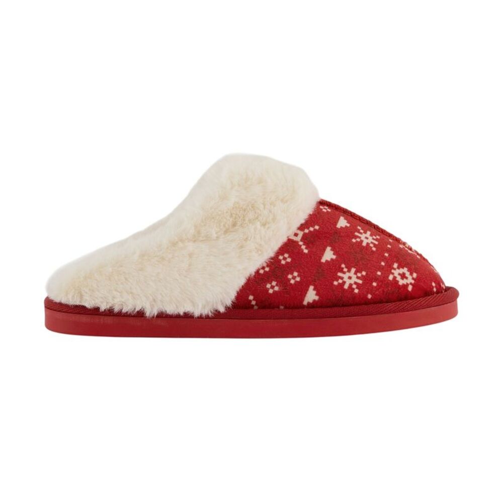 Regatta Womens/Ladies Blitzen Fair Isle Slippers / Navy/Light Vanilla